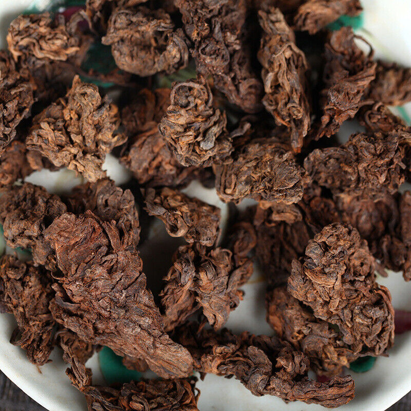 Dark Tea Yunnan Puerh Tea Spring Tea Head Golden Bud Ripe Tea 500g loose tea Secondary image