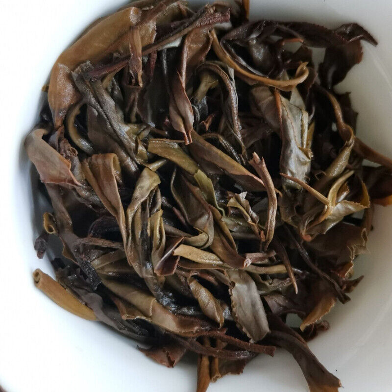 HelloYoung 357g Old Pu'er Tea Top-Grade Yi Wu Cha Tea Organic Yunnan Aged Pu'er Tea