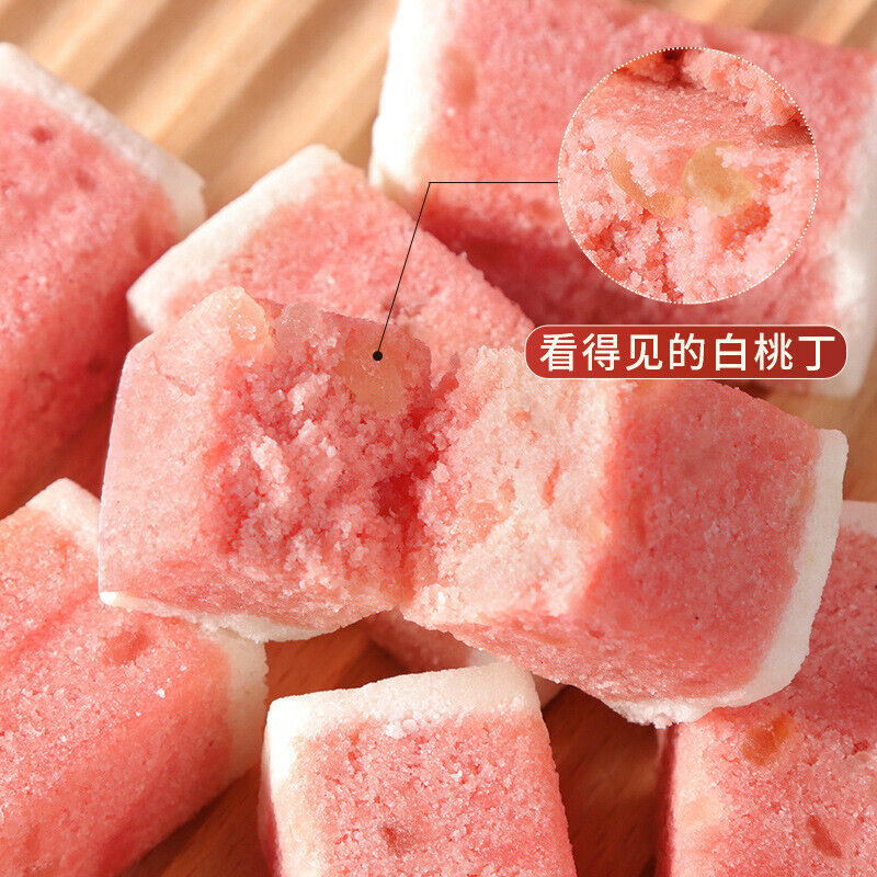White Peach Oolong Euryale Cake Breakfast Sugar-Free Snack
