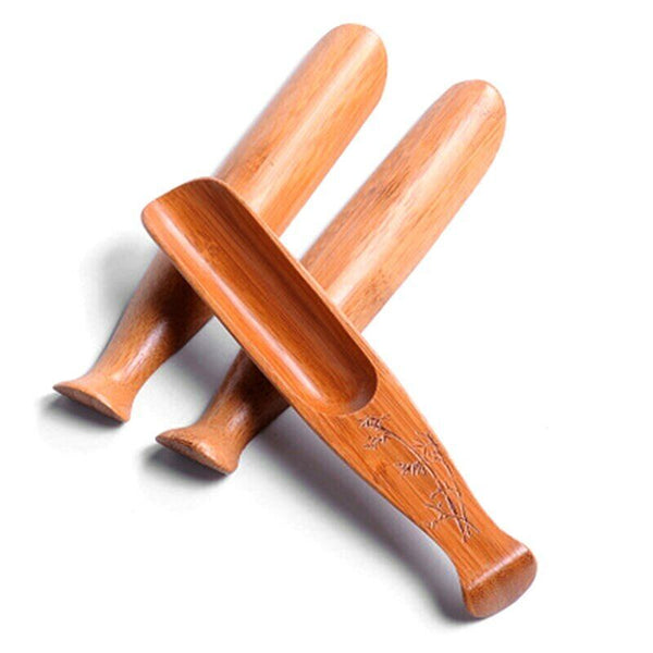 Tea Scoop Bamboo Coffee Black Tea Powder Spoon Teaspoon Teaware Tea Accessories