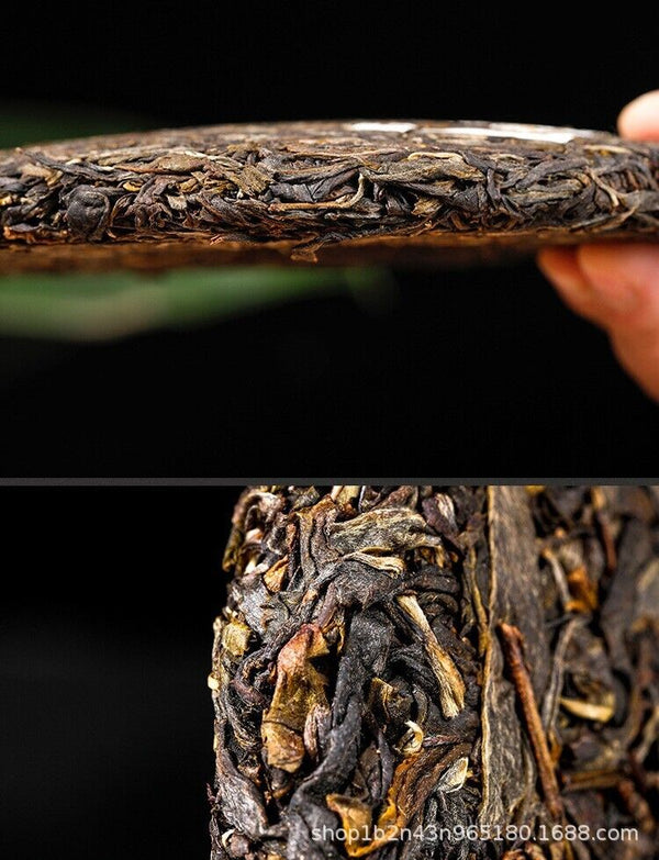 HelloYoung Yunnan Pu'er Tea Raw Tea Yiwu Zhengshan Raw Cake Tea Ancient Tree Raw Tea 357g