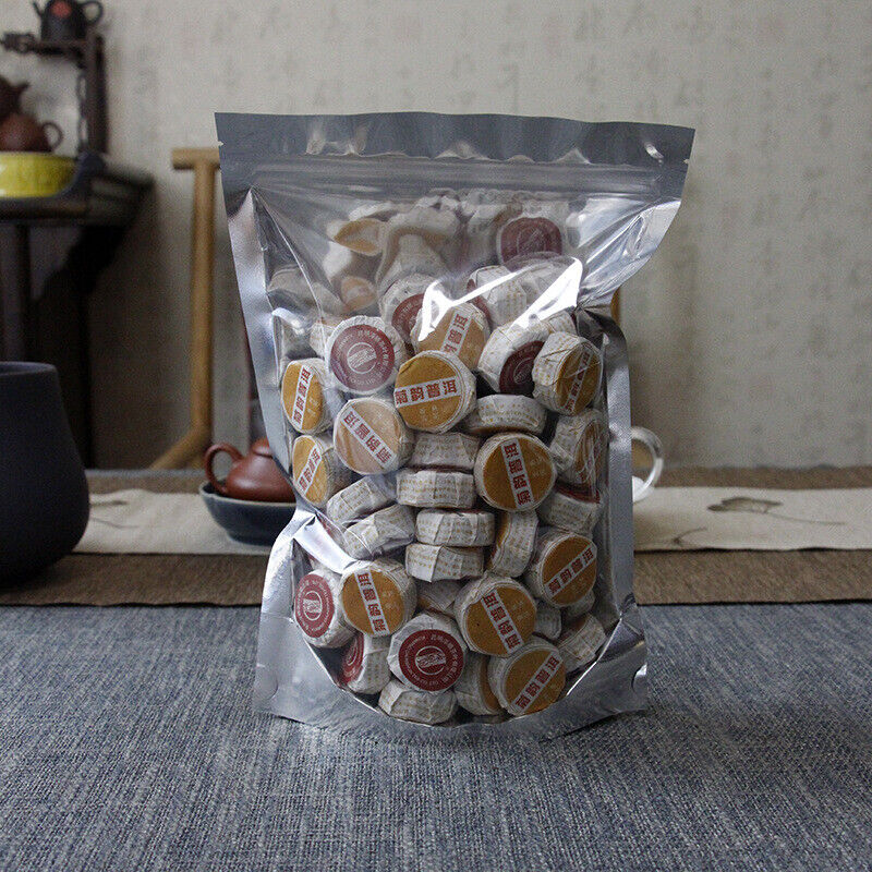 HelloYoung 500G 7gMini Chrysanthemum Pu-erh Ripe Tea Yunnan Chrysanthemum Pu-erh Round Cake