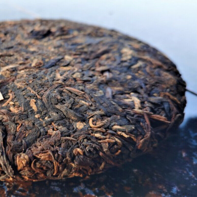 357g Yunnan Cooked Tea Cake High Quality Ripe Pu'er Tea Health Care Bingdao