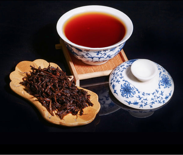 500G Pu'er Loose Tea High Quality Ripe Tea Yongming Tea Factory Aged Ripe Tea