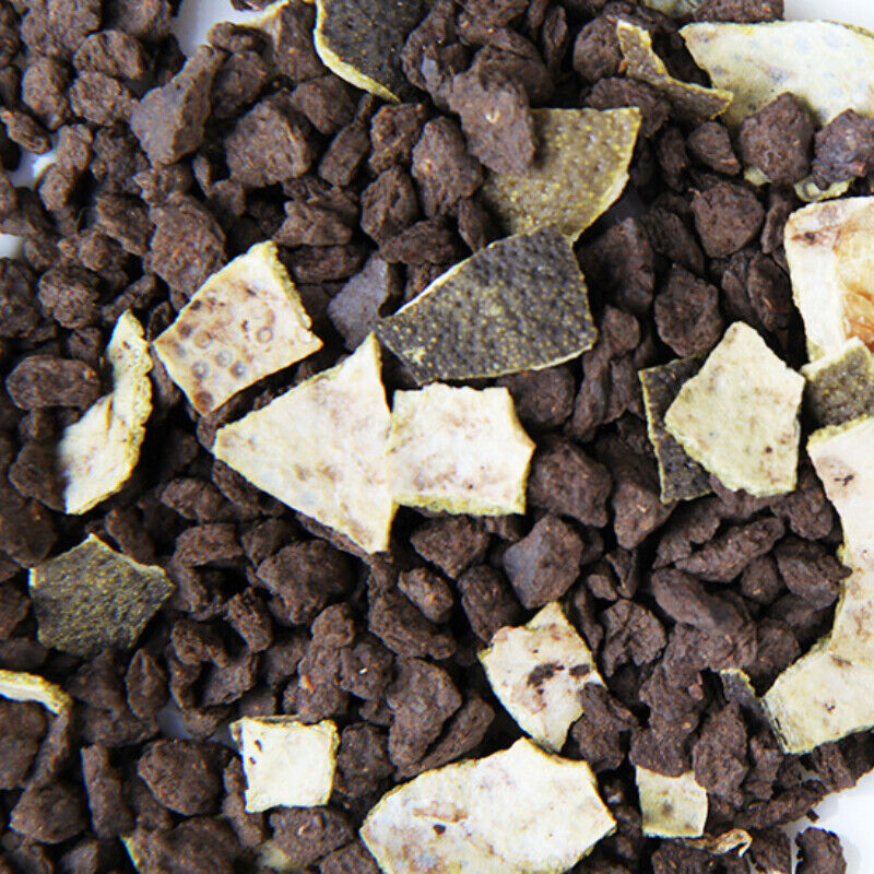 HelloYoung Pu-Erh Tea Crushed Stone Tea Little Green Mandarin Pu'er Tea 500g Tangerine Peel