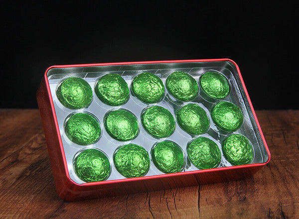 Iron Boxed Puerh Mini Tuo Tea Glutinous Fragrance Small Golden Tuo Raw Tea