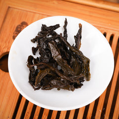 HelloYoung 1kg Hunan Anhua black tea hand-built por brick black tea Anhua black tea Tian Fu