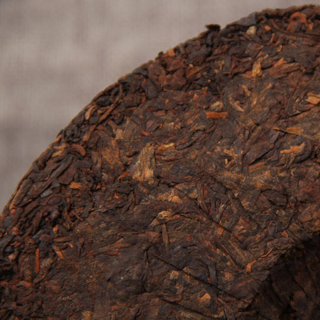 HelloYoung Top Grade Yunnan Ripe Puerh Tea Collected Puerh Qizi Cake  Cooked Tea Cake 357g