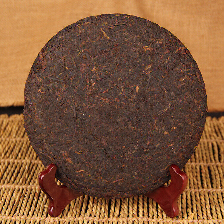 HelloYoung Yunnan Pu'er Ripe Tea Cake 357g Yunnan Pu'er Tea Cake Healthy Drink