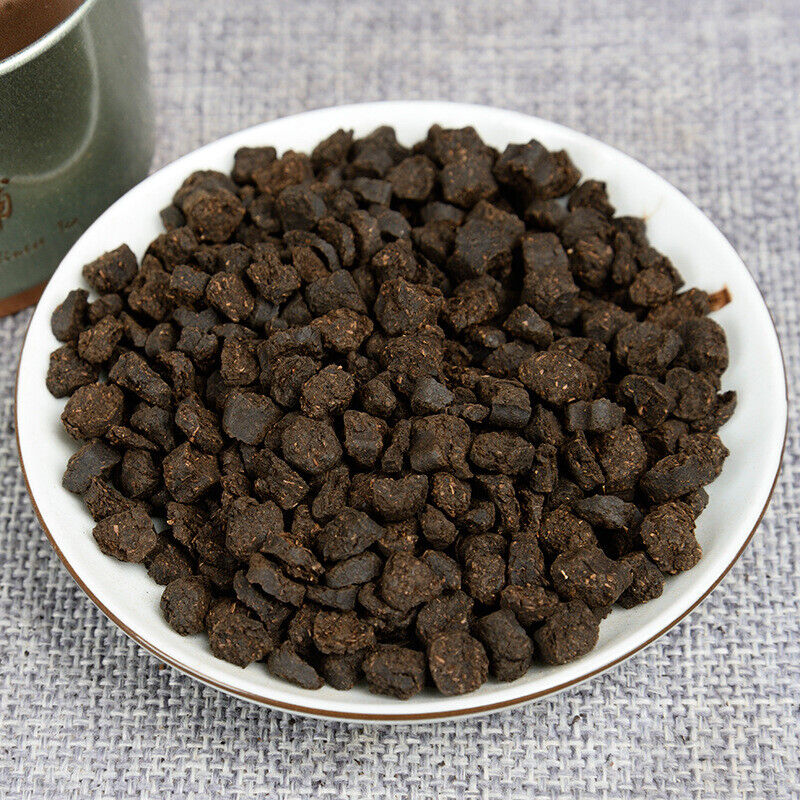 Yunnan Puerh Tea Fossil Glutinous Fragrance Broken Silver 100g Tin Cooked Tea Secondary image