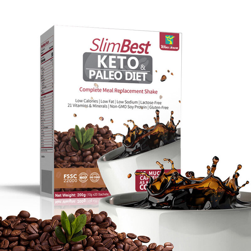 Natural Slimming Keto Coffee Diet Weight Loss Herbal Detox Instant Coffee 10g*20 Main image