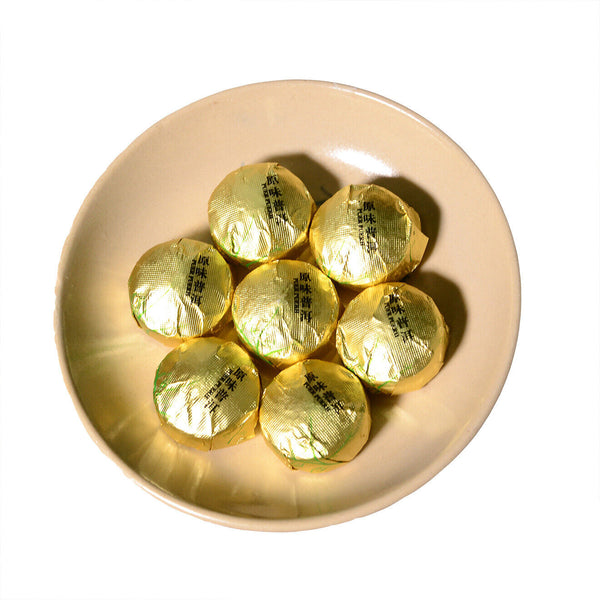 HelloYoung 500g Golden Classics Mini Tuocha Original Flavor Ripe Tea Yunnan Pu'er Tea