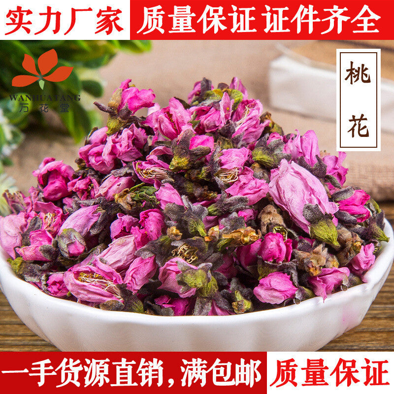 Natural Peach Blossom Tea Loose Chinese Herbal Tea High-quality Peach Blossom