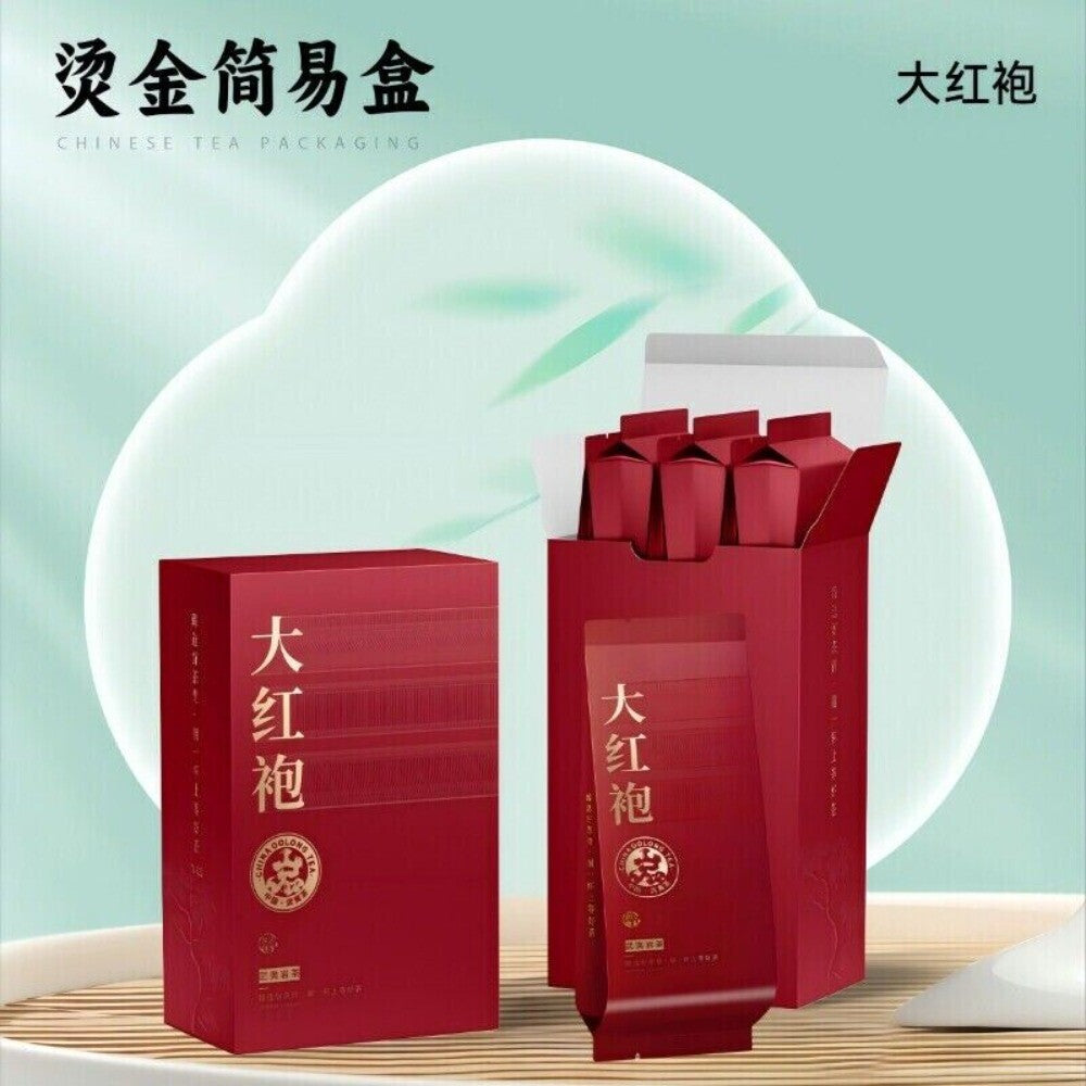 Wuyi Da Hong Pao Rock Oolong Tea Premium Loose Leaf Cinnamon Aroma Authentic
