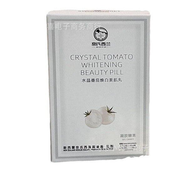 Crystal White Tomato Whitening Beauty Pills Gel Candy Whitening Pills 5 Boxes