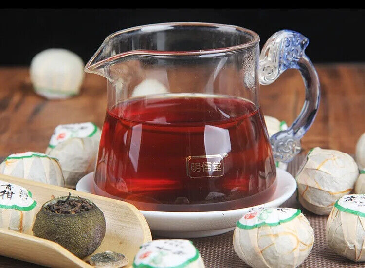 5-year Palace Tea Xinhui Old Tree Sun-dried Small Green Tangerine Pu'er Tea