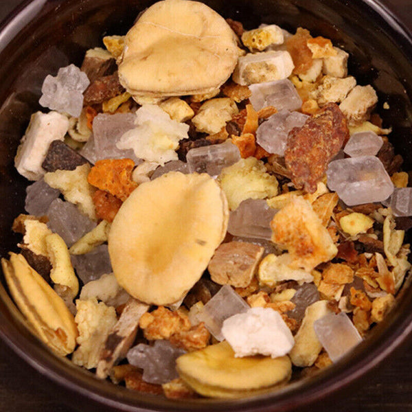 Tangerine Peel Monk Fruit Herbal Tea 12x10 Pyramid Bags Natural Blend