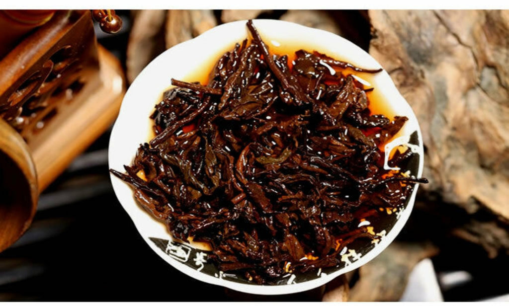 2022 Menghai Heaven Earth 726 Puer Tea Cake Ripe Pu-erh Pu'er Puerh Shu 357g