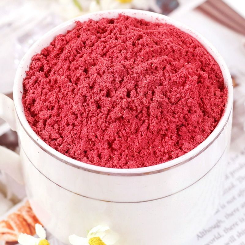 Materials Fresh Without Adding Pure Raspberry Powder Freshly Ground Baking Raw Secondary image