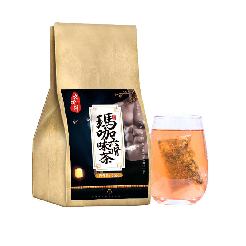 150g/5.29oz Natural Organic Healthy Herbal Tea Maca Goji Huangjing Healthy Drink