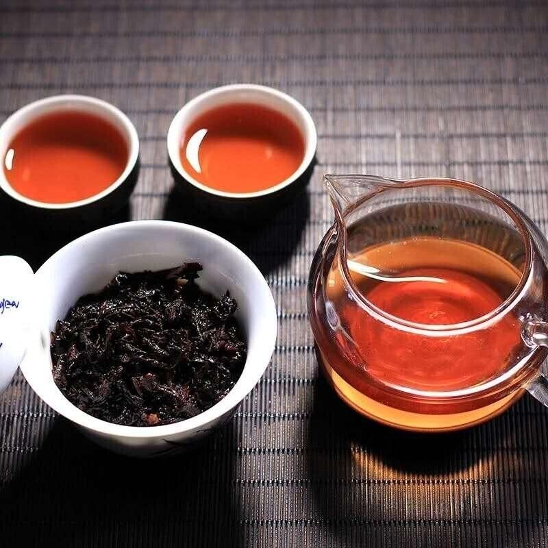 357g Yunnan Ban Zhang Royal Ripe Puer Authentic Chinese Menghai Ripe Pu-erh Tea Main image