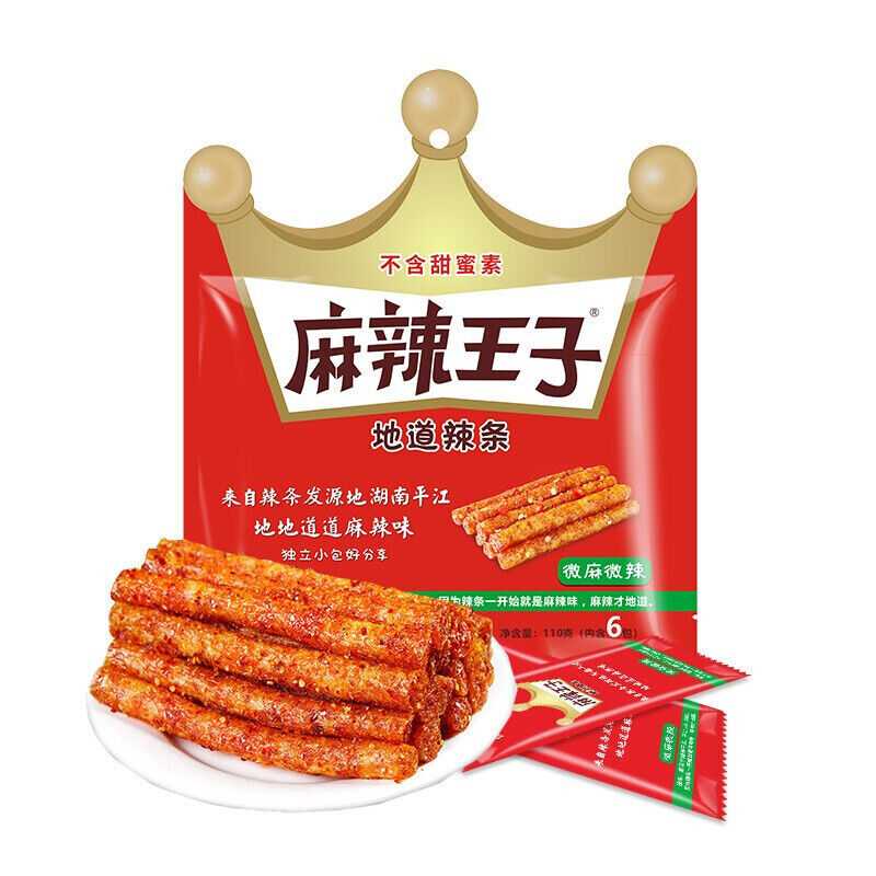 Spicy Prince Spicy Sticks Spicy Bar Leicht pikante Schulsnacks 110g Main image