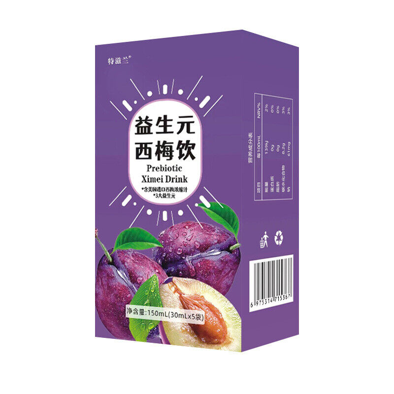 Prebiotic Prune Drink Dietary Fiber Fruit and Vegetable Juice Summer Organic Secondary image