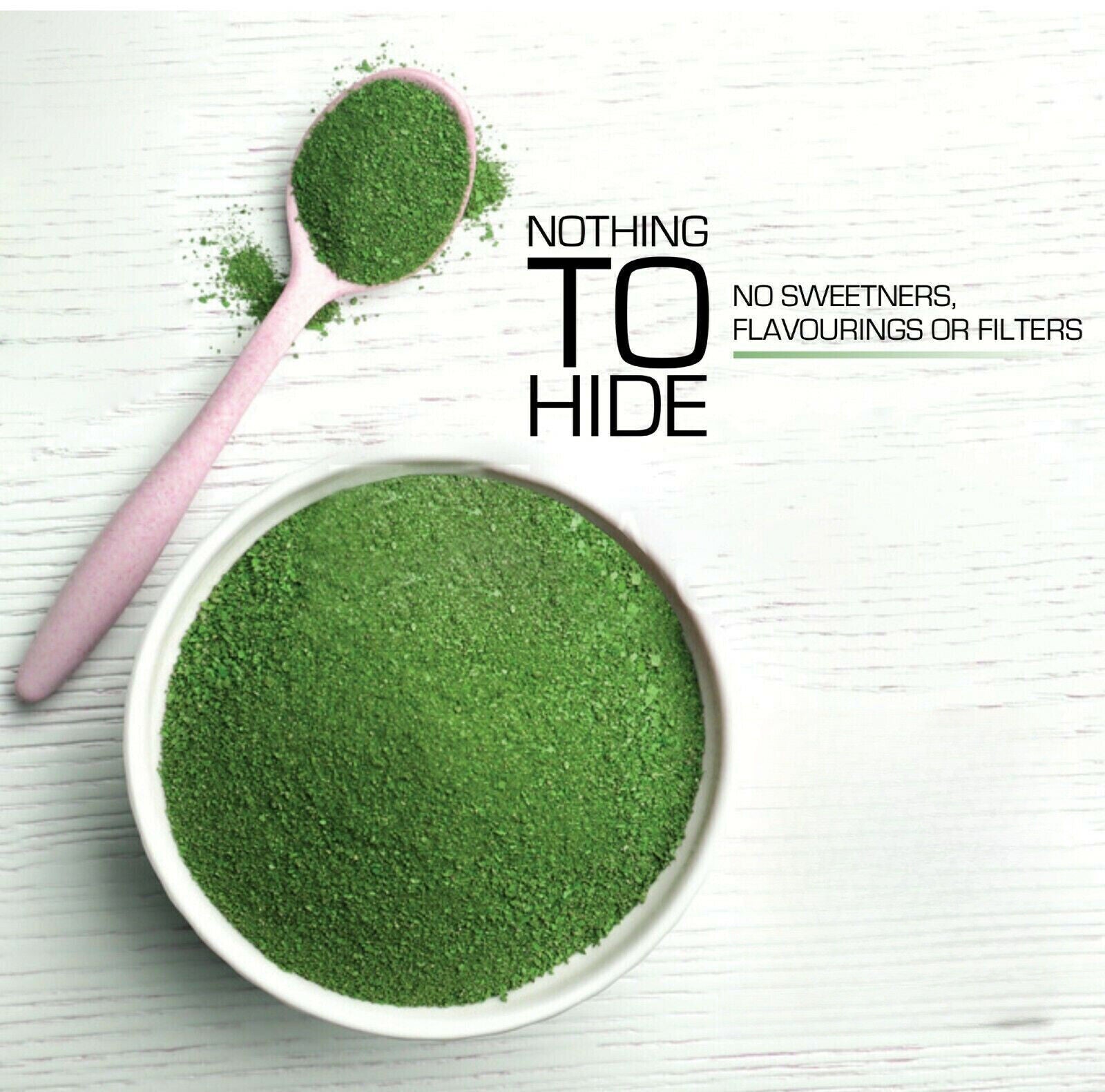Super Greens Powder 250g - 34+ Super Foods Spirulina Chlorella Barley Grass Main image