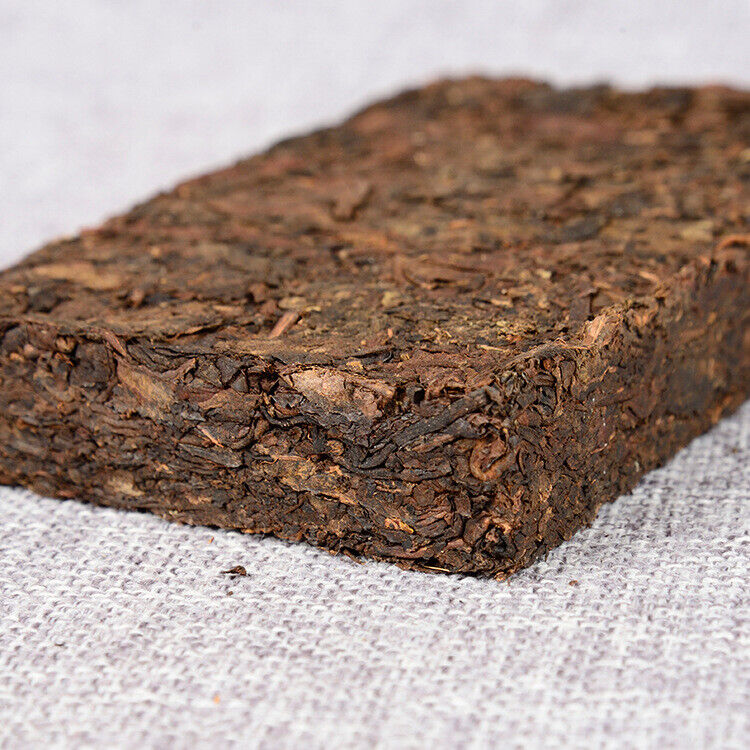 HelloYoung 250g Puerh Tea Date Fragrance Tea Brick Ripe Puerh Tea Brick