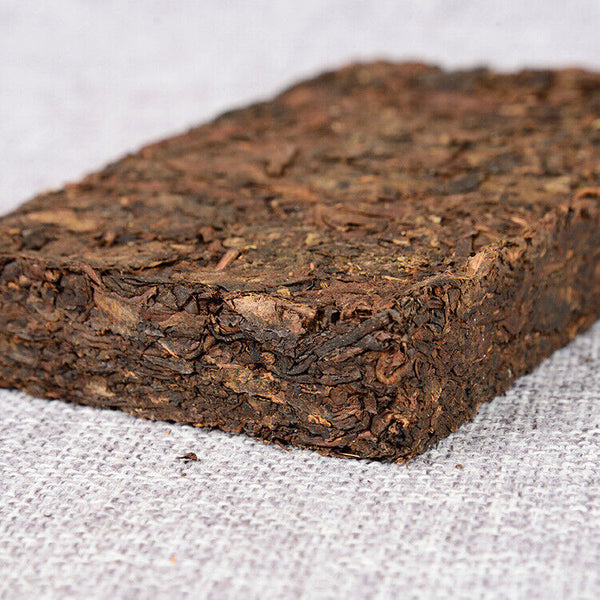 HelloYoung 250g Puerh Tea Date Fragrance Tea Brick Ripe Puerh Tea Brick
