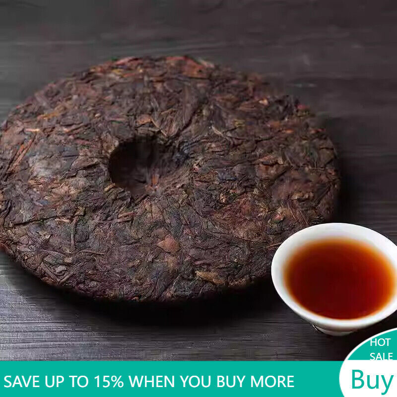 TAETEA Ripe puer tea Batch 101 Weizuiyan shu puerh Top tea brand tea 357g Main image