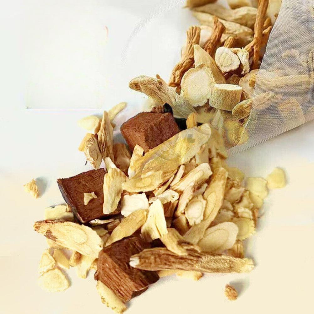 Triangle Bag Combination Tea Ginseng Yuanqi Tea 50g Vitality Four Treasures Tea