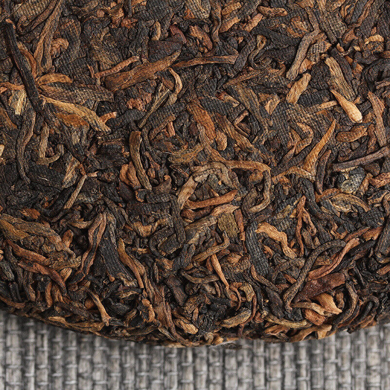 HelloYoung 357g Yunnan Pu'er Tea Jingmai Ancient Tea Ripe Tea Seven Seed Cake Tea