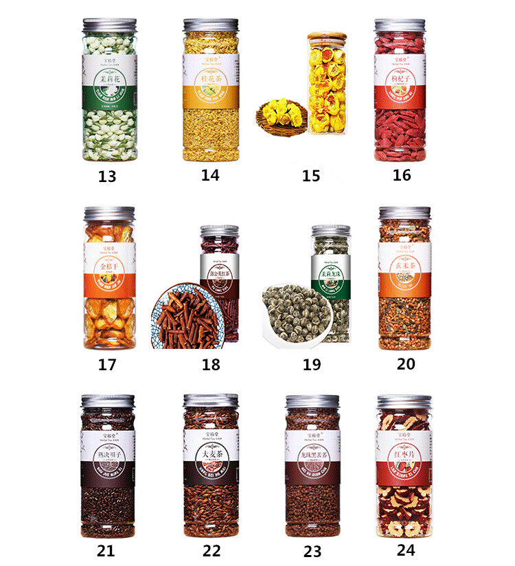Organic Herbal Tea from China Natural Dried Fruit Flowering Tea
