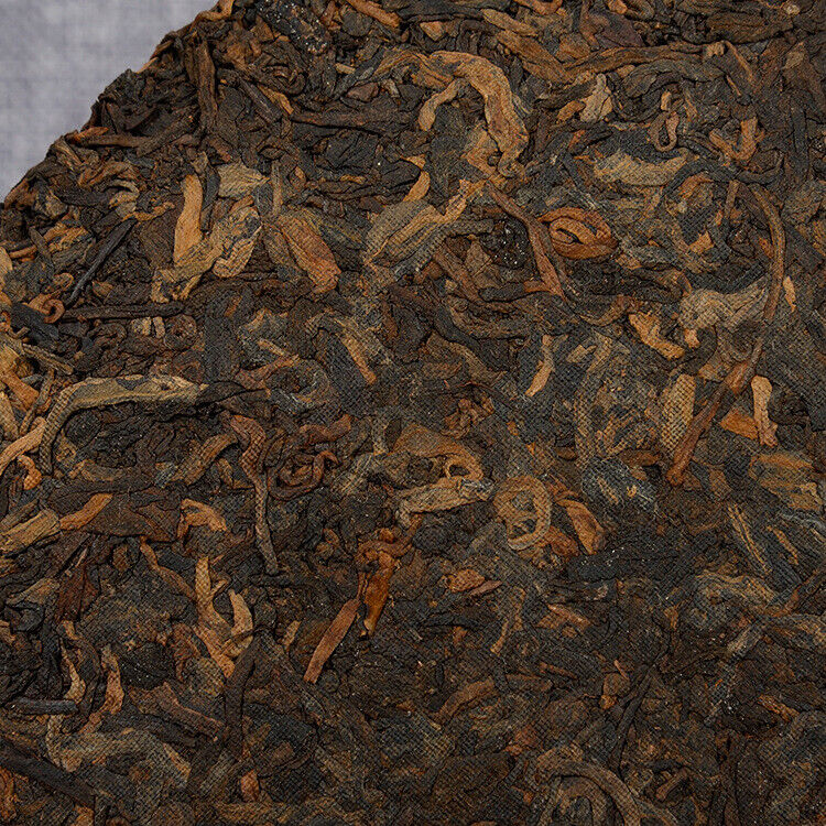 HelloYoung Yunnan Pu'er Ripe Tea 357g Big Golden Bud Ripe Puerh Tea Cake