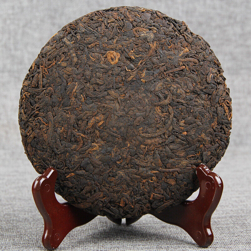 HelloYoung 200g Puerh Tea Cake The More It Ages The Better It Smells Old Tree Tea Ripe Cake