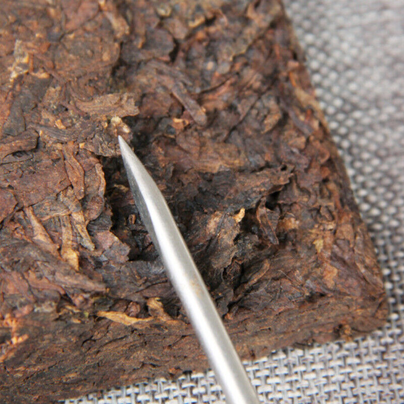 HelloYoung Ripe Tea Health  Jujube Fragrant Brick Big Leaf Old Pu'er Tea 250g