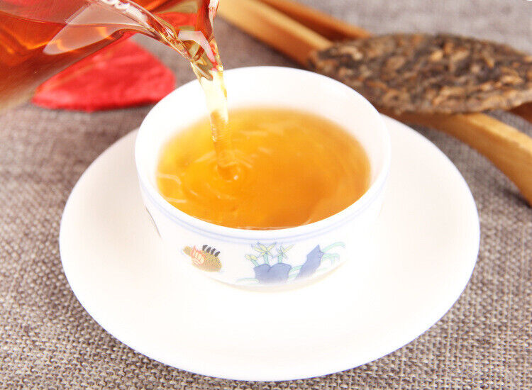 HelloYoung 500g Organic Yunnan Black Tea Fengqing Dian Hong Tea 17.6 Oz