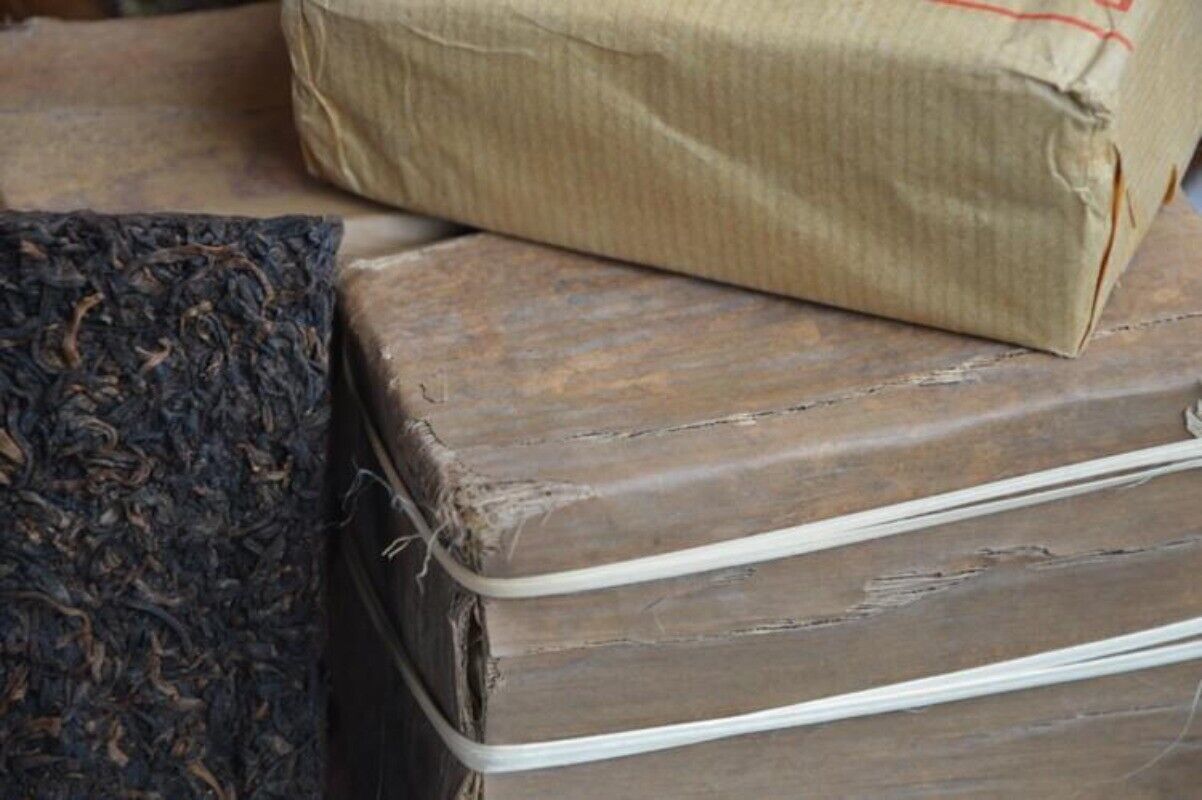 HelloYoung New Old China Ripe Puer Tea Puerh Chinese Tea Yunnan Puerh Tea Puer Shu 100g