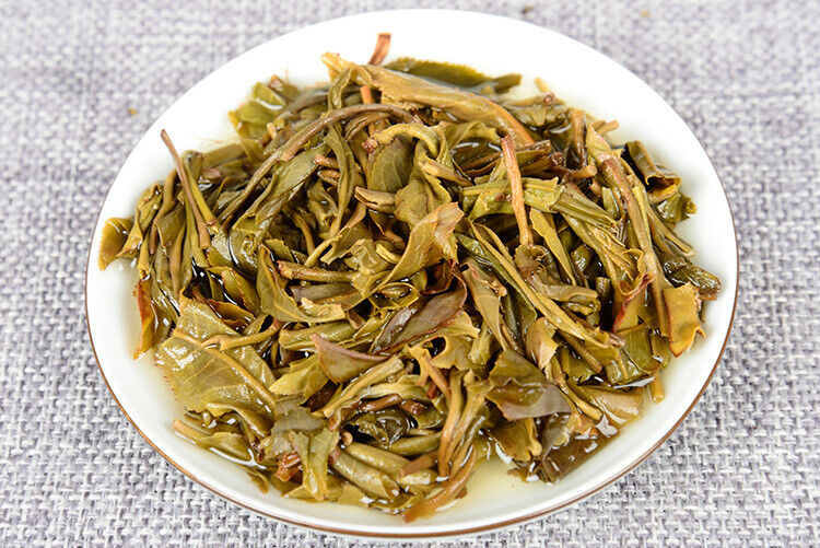 HelloYoung 357g Pu-erh Cake Tea Wu-er Mountain Early Spring Tea Seven Seed Cake Raw Tea