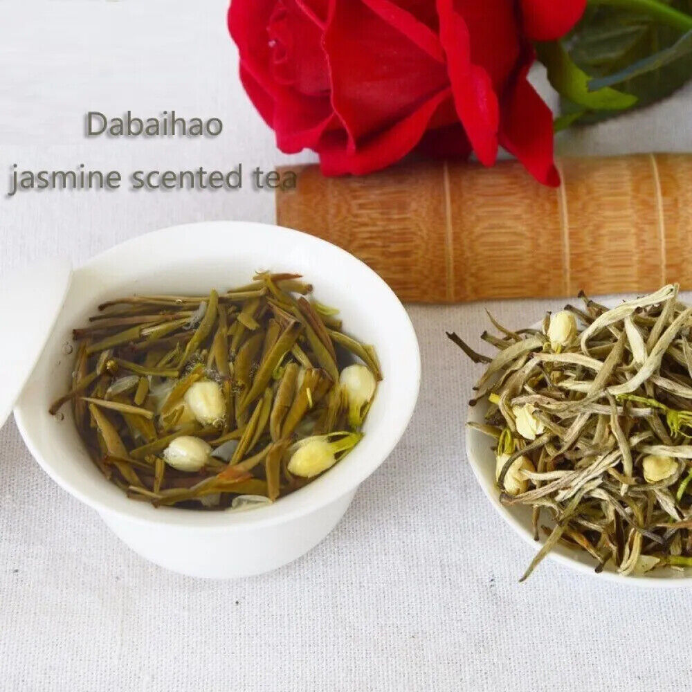 HelloYoung New Silver Needle Jasmine Big White Aroma Jasmine White Silver Needle 250g