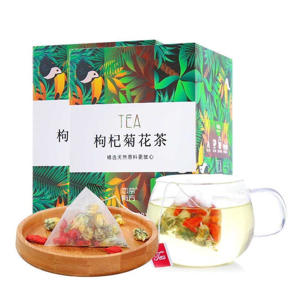 2 Boxes Goji Berries Chrysanthemum Tea Bags (24bags), 枸杞菊花茶, Secondary image