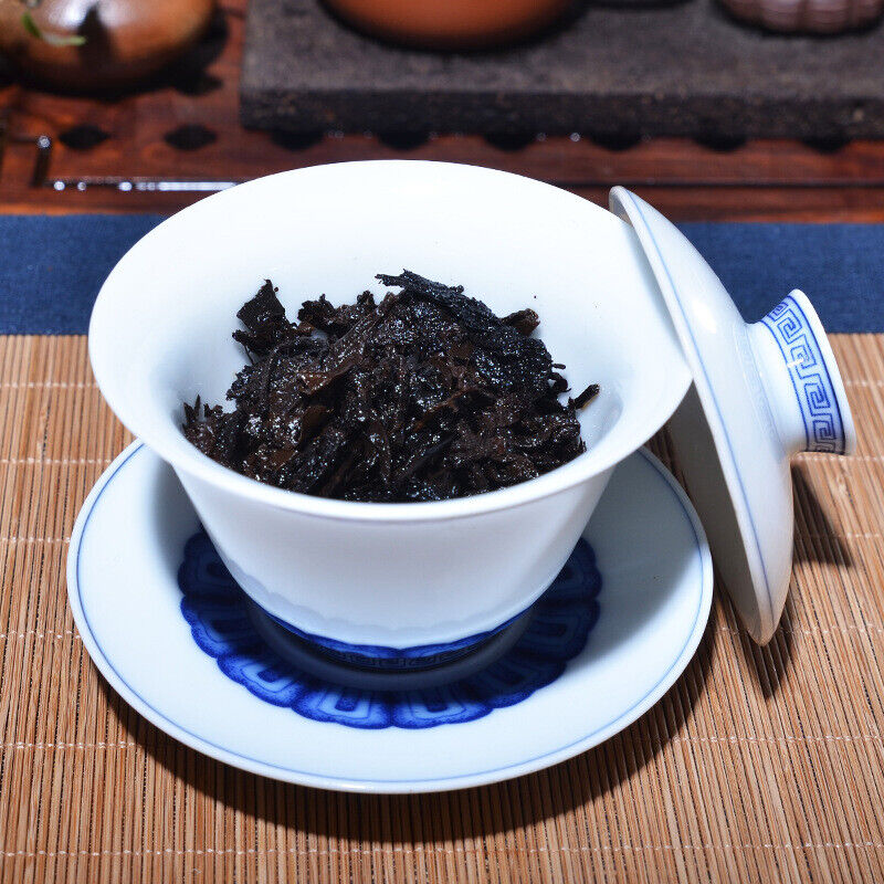 Imperial Seal Cooked Tea Big Leaf Tea Cake 357g/12.59oz Natural Pu'er Tea