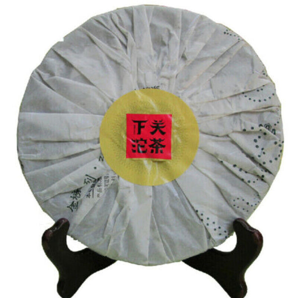 357g/12.59oz Ecology Ancient  Pu'er Cha Puer Tea Cake Iron Cake XiaGuan Tuocha