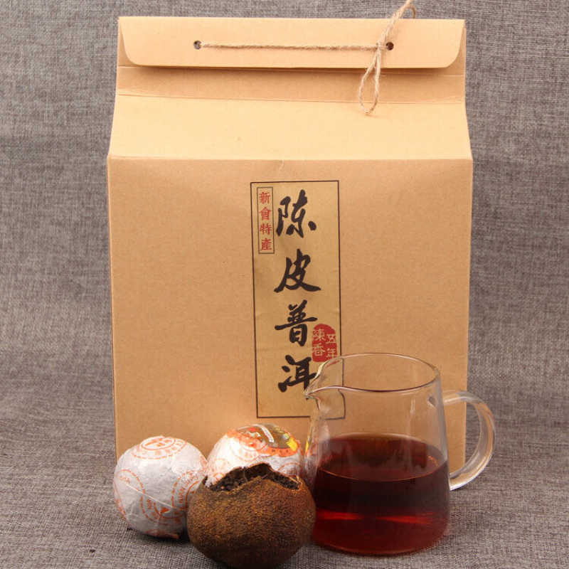Tangerine Peel Pu-erh Tea Loose Leaf Pu'er Healthy Drink Black Tea 800g Main image
