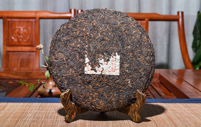 HelloYoung Yunnan Pu'er 357g Menghai Pu'er Ripe Tea Cake Yunnan Tea