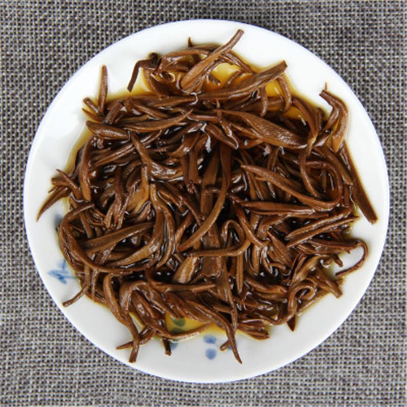 HelloYoung40g Yunnan Dianhong Black Tea Large Leaves Kung Fu Cha Red Honey Golden Buds Tea