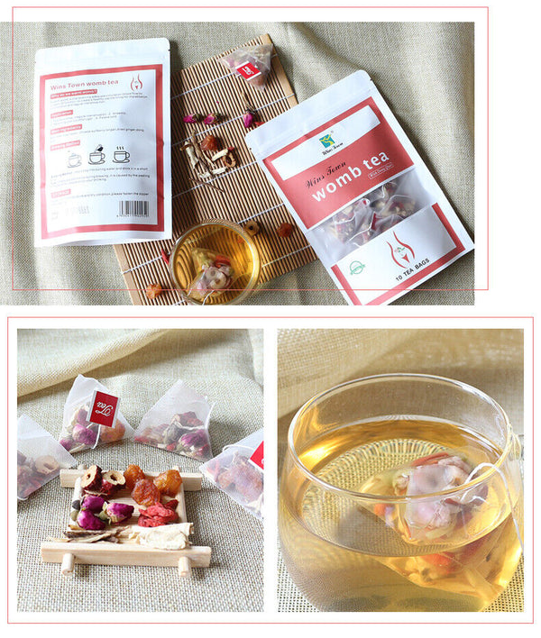 natural womb detox tea fibroid tea Relief Feminine menstrual cramp Pain womb tea