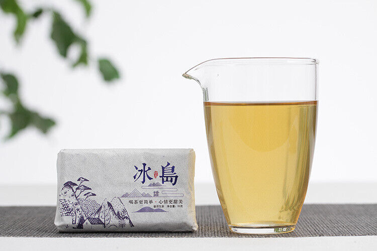 HelloYoung Yunnan Pu'er Tea 50g Icelandic Sweet Large Old Tree Pu'er Raw Tea Brick