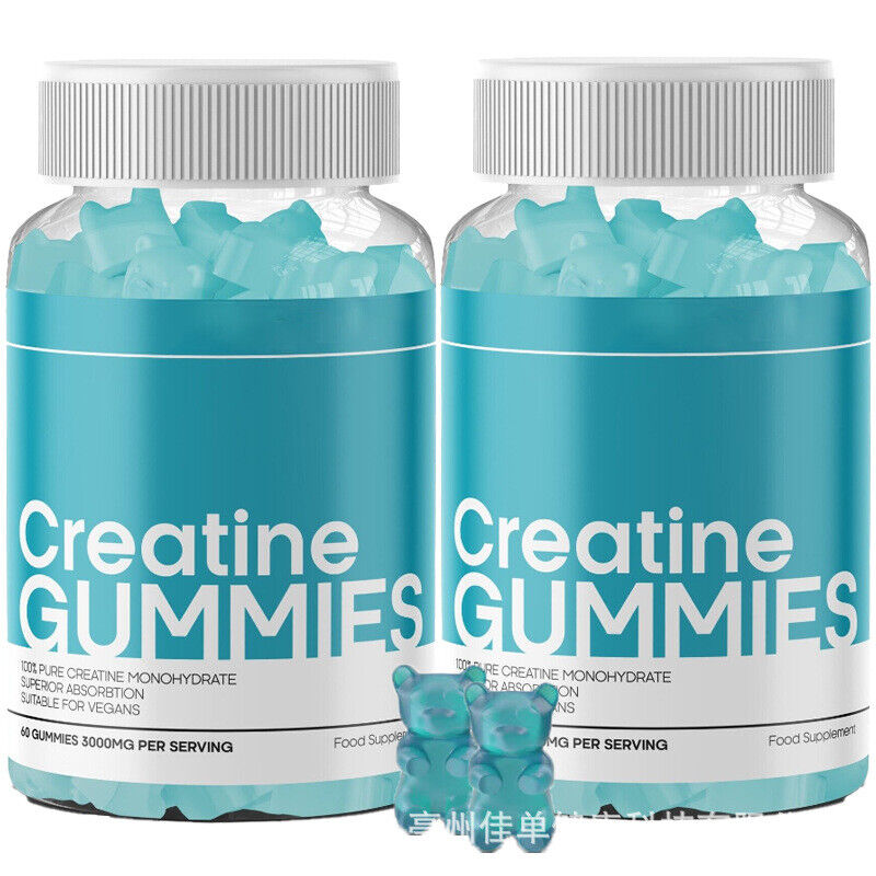 enhance M Bodybuilding Men's Creatine Gummies 60 Capsules